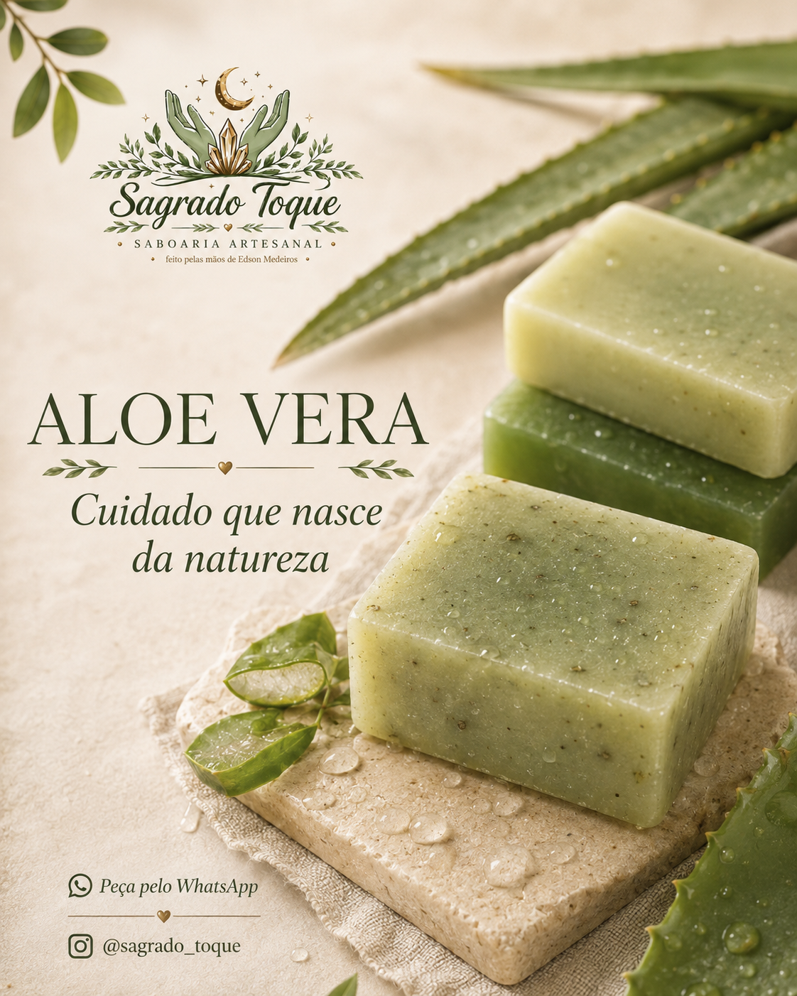 Linha Aloe Vera Sagrado Toque